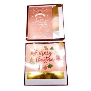 Holiday Collection Christmas Greeting Cards With Envelopes 32 Two Designs Macys